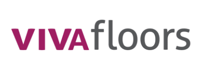 Het logo van Vivafloors